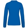 Polo piqué manches longues femme Bleu Kariban – vue 2