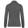 Polo Jersey Manches Longues Femme Gris Chiné Kariban – vue 2