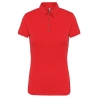 Polo Jersey Manches Courtes Femme Rouge – Kariban