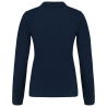 Polo piqué manches longues femme Marine Kariban – vue 2