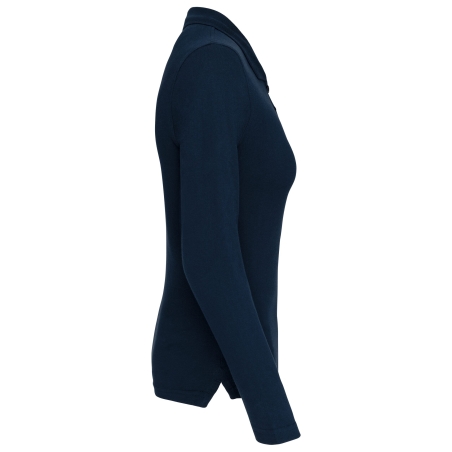 Polo piqué manches longues femme Marine Kariban – vue 3