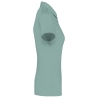 Polo jersey manches courtes femme Vert – vue 3