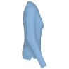 Polo piqué manches longues femme Ciel – Kariban – vue 3