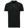 Polo Piqué Manches Courtes Homme Noir – Kariban (K290)