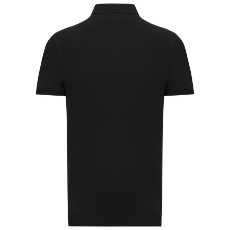 Polo Piqué Manches Courtes Homme Noir – Kariban (K290) – vue 2