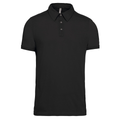 Polo Jersey Manches Courtes Homme Noir – Kariban