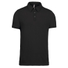Polo Jersey Manches Courtes Homme Noir – Kariban