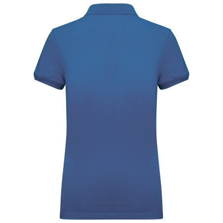 Polo piqué manches courtes femme Bleu Kariban – Coton 200 g/m² – vue 2