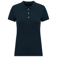 Polo Piqué Manches Courtes Femme Marine – Kariban (K291)