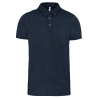 Polo Jersey Manches Courtes Homme Marine française chiné – Kariban