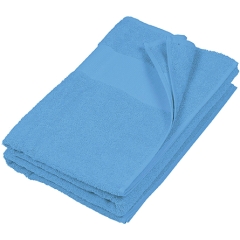 Serviette de toilette 50*100 cm Azur blue