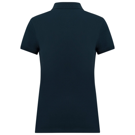 Polo Piqué Manches Courtes Femme Marine – Kariban (K291) – vue 2