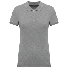 Polo piqué coton femme Kariban – Gris Oxford Grey