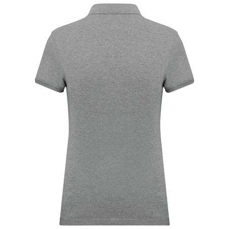 Polo piqué coton femme Kariban – Gris Oxford Grey – vue 2