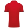 Polo Piqué Manches Courtes Homme Rouge Kariban (K290) – vue 2