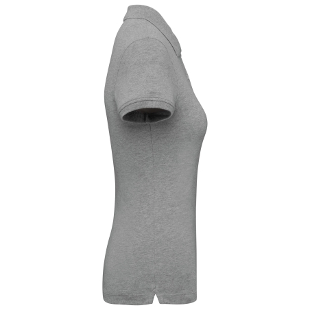 Polo piqué coton femme Kariban – Gris Oxford Grey – vue 3