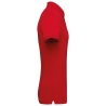 Polo Piqué Manches Courtes Homme Rouge Kariban (K290) – vue 3