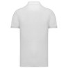 Polo Piqué Manches Courtes Blanc Homme Kariban – 200 g/m² – vue 2
