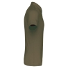 Polo Jersey Manches Courtes Homme Vert Kaki – Kariban – vue 3