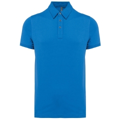 Polo Jersey Manches Courtes Homme Bleu Royal Kariban