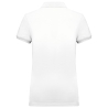 Polo Piqué Manches Courtes Femme Blanc – Kariban (K291) – vue 2
