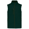 Bodywarmer softshell homme Vert Bottle Green Kariban