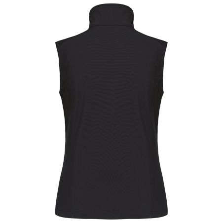Bodywarmer softshell femme sans manches Noir – Kariban – vue 2