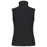 Bodywarmer softshell femme sans manches Noir – Kariban – vue 2