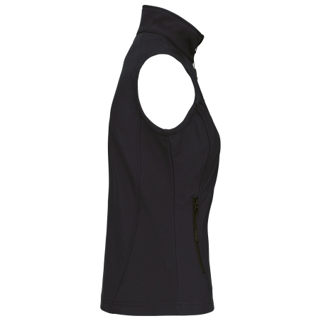 Bodywarmer softshell femme sans manches Noir – Kariban – vue 3