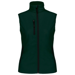 Bodywarmer softshell femme Kariban – Vert Bouteille