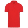 Polo Jersey Manches Courtes Rouge Homme Kariban