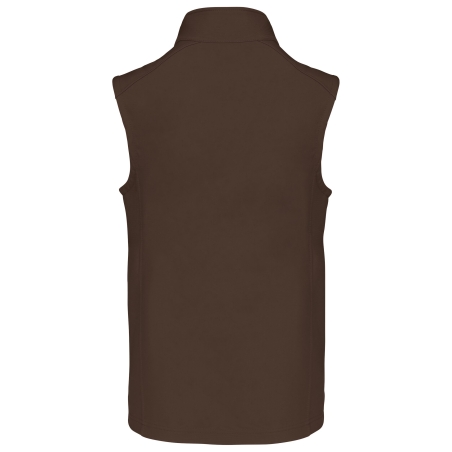 Bodywarmer Softshell Homme Kariban – Marron (Chocolate) – vue 2
