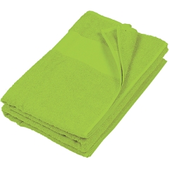 Serviette de toilette 50*100 cm lime