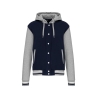 Blouson Teddy à capuche unisexe Blanc – Kariban