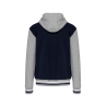 Blouson Teddy à capuche unisexe Blanc – Kariban – vue 2