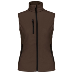 Bodywarmer softshell femme Kariban – Marron (Chocolate)