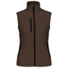 Bodywarmer softshell femme Kariban – Marron (Chocolate)