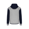 Blouson Teddy à capuche unisexe Kariban – Blanc – vue 2