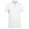 Polo Jersey Manches Courtes Blanc Homme Kariban