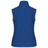 Bodywarmer softshell femme bleu Kariban – Coupe ajustée 3 couches – vue 2