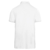Polo Jersey Manches Courtes Blanc Homme Kariban – vue 2