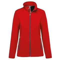 Veste Softshell 2 couches femme Kariban Rouge – Workwear
