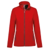 Veste Softshell 2 couches femme Kariban Rouge – Workwear