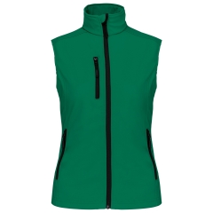 Bodywarmer Softshell Femme Kariban – Vert Kelly Green