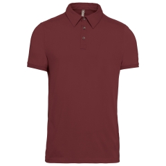 Polo Jersey Manches Courtes Bordeaux Homme Kariban