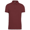 Polo Jersey Manches Courtes Bordeaux Homme Kariban