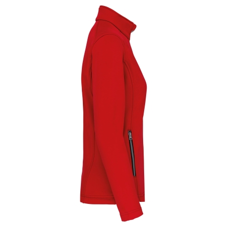 Veste Softshell 2 couches femme Kariban Rouge – Workwear – vue 3