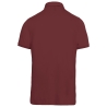 Polo Jersey Manches Courtes Bordeaux Homme Kariban – vue 2