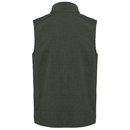 Bodywarmer Softshell Homme Kariban – Vert Marl Green – vue 2