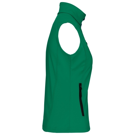 Bodywarmer Softshell Femme Kariban – Vert Kelly Green – vue 3